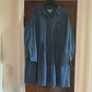 Draper James Blue Denim Dress